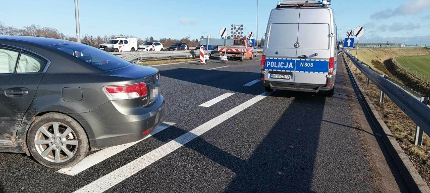 Kolejne zderzenie pojazdów na obwodnicy Słupska