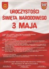 224. rocznica uchwalenia Konstytucji 3 Maja. Program obchodów w Kole