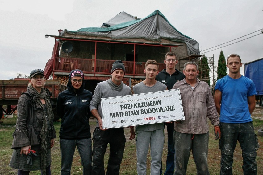Lechia Gdańsk pomaga rodzinom poszkodowanym w nawałnicy