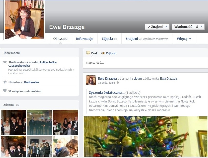 Politycy łapią lajki, czyli politycy w Radomska na facebooku