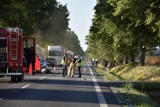 Tragedia na K92 w Bolewicach. Nie żyje motocyklista z Lwówka [ZDJĘCIA]