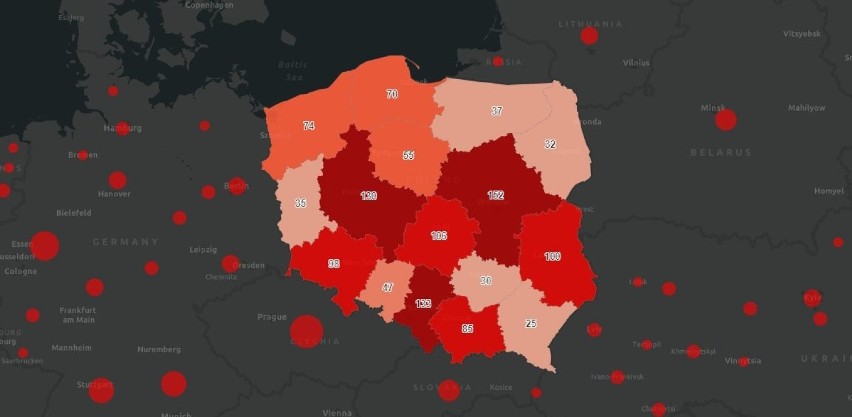 Liczba nowych zakażeń koronawirusem SARS-CoV-2 w...