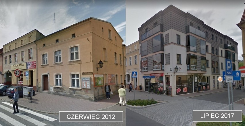 Wystarczyło 10 lat  i  w Lesznie tyle zmian. Doskonale widać ten upływ czasu dla  tych samych miejsc w Lesznie na Google Street View 