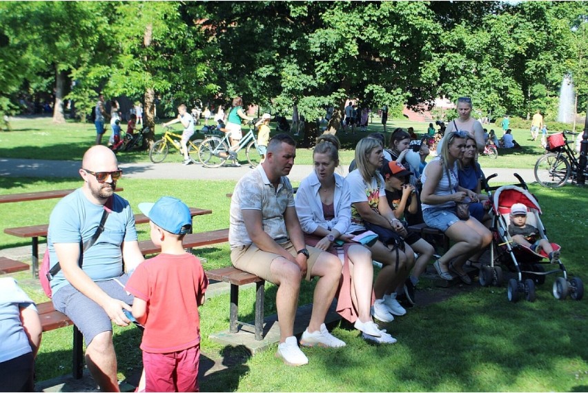 Dzień Dziecka w Parku Miejskim w Wejherowie. Tłumy uczestników i dobra zabawa
