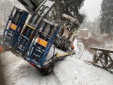 Noga z gazu! Trudne warunki na jeleniogórskich drogach. Tylko wczoraj doszło do kilkunastu kolizji