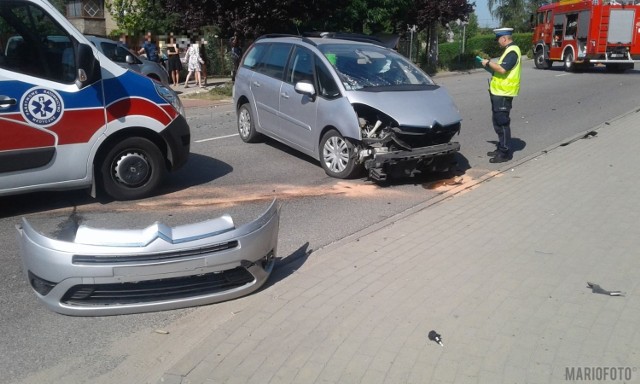 Do wypadku doszło we wtorek po godzinie 9.00 na ul Chełmońskiego w Nysie.