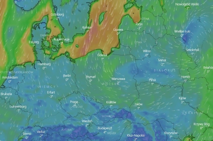 Do Polski nadciąga ochłodzenie. Będziemy w zasięgu niżu...