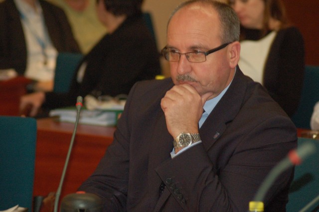 Burmistrz Andrzej Rogozinski