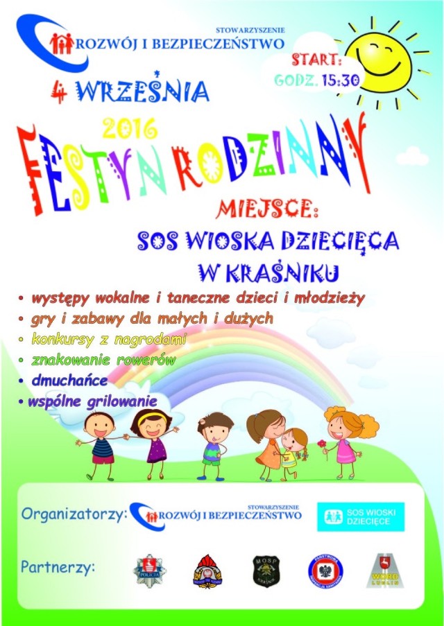 Festyn w Kraśniku zaplanowano na najbliższą niedzielę, 4 września