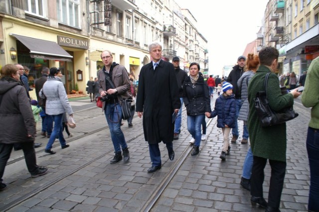 Imieniny Ulicy Święty Marcin 2014: zanim ruszył korowód