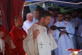 Lubelscy pielgrzymi modlili się na Świętym Krzyżu (ZDJĘCIA)