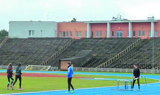 Stadion przy ul. Żeromskiego w Pile