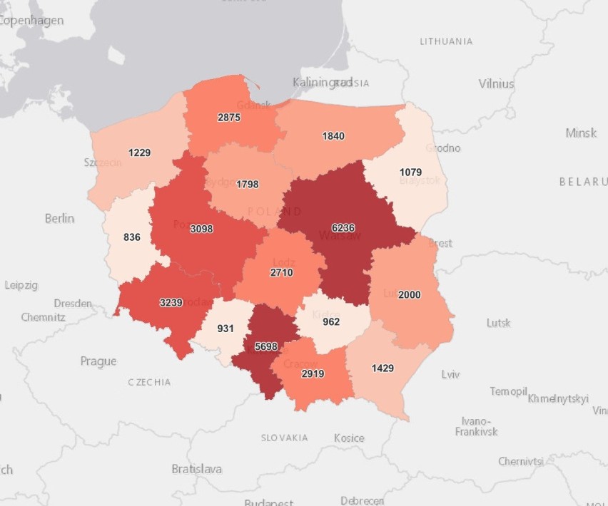 Aktualny raport zachorowań na koronawirusa w Szczecinie,...