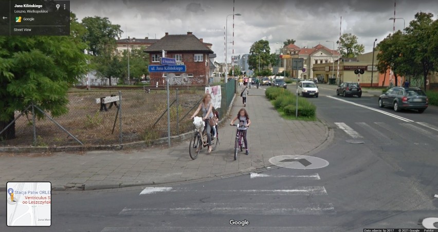 Zatorze na zdjęciach Google Street View