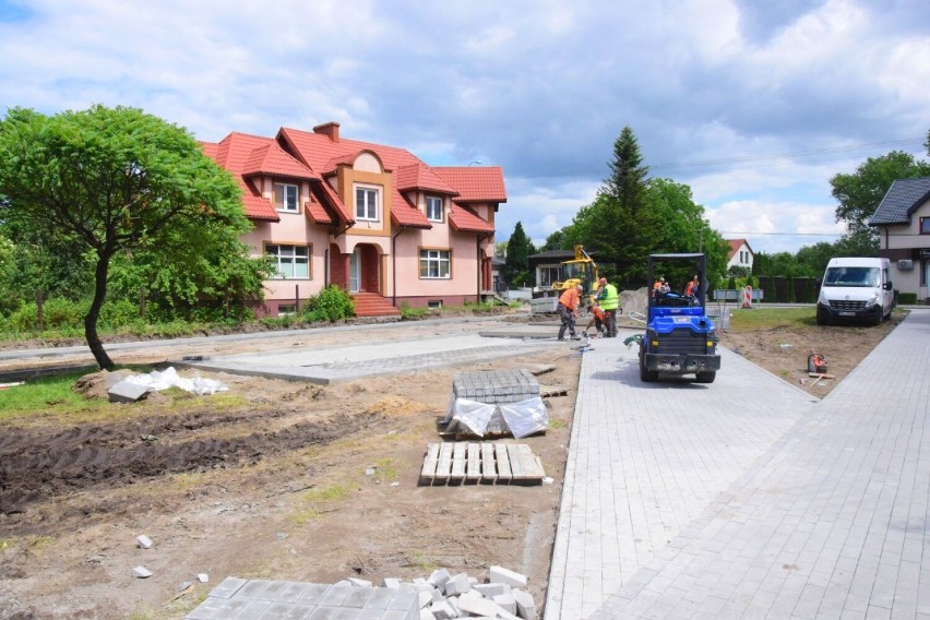 Trwa remont ulicy Związku Walki Zbrojnej w Łęczycy