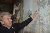 Renesansową polichromię i napis odkryto na ścianach świątyni w Kościelnej Wsi ZDJĘCIA