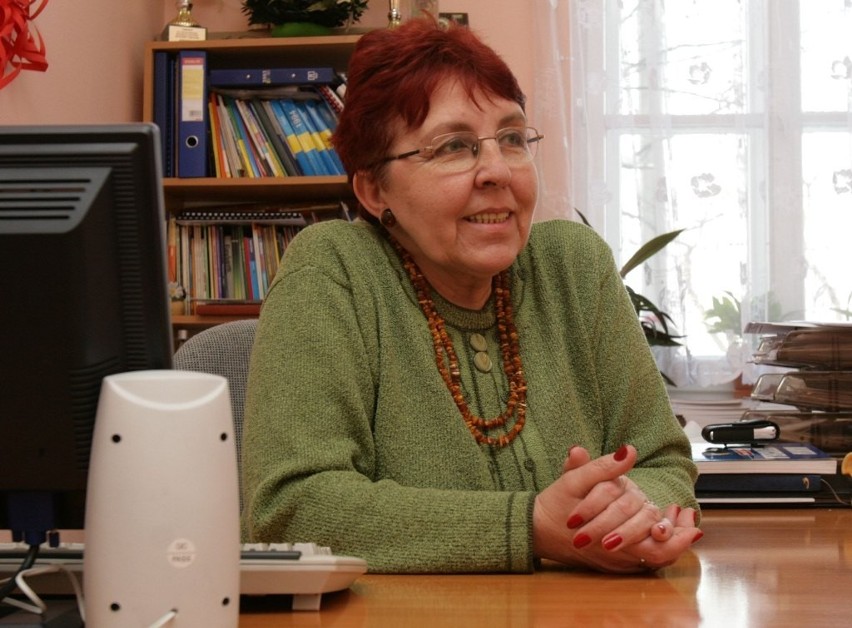 Irena Zdój - od 1982 roku szkołą kieruje nieprzerwanie...