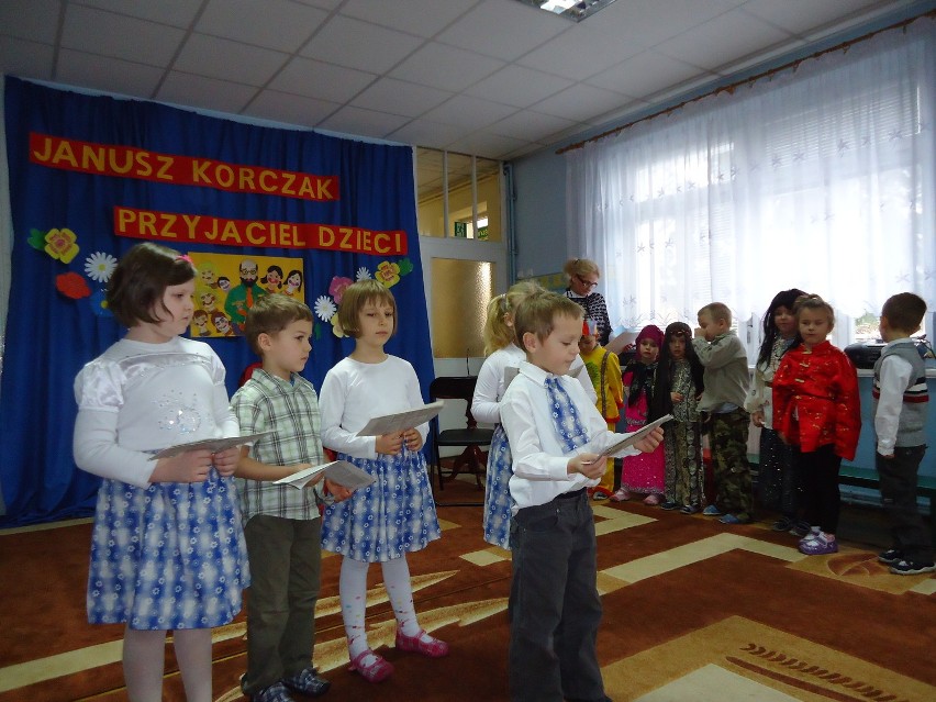 W przedszkolu przy ulicy Wiosennej odbył się konkurs recytatorski &quot;Janusz Korczak-przyjaciel dzieci&quot;
