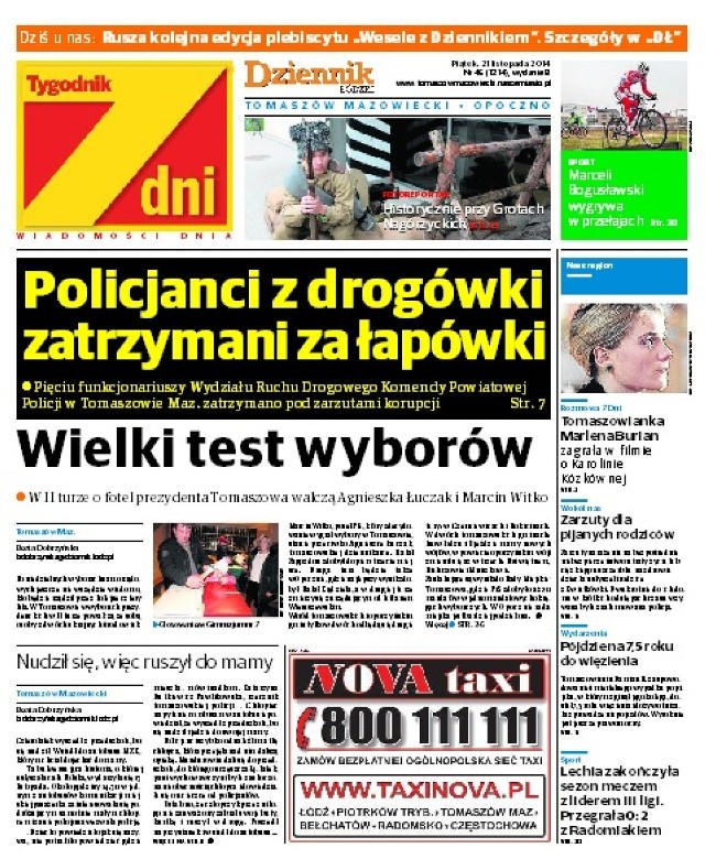 Nowy tygodnik 7 Dni Tomaszów Opoczno już w sprzedaży