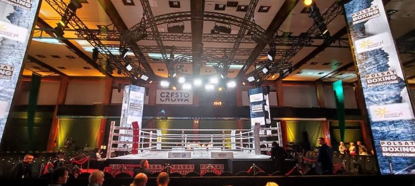 Wielka Gala boksu w Częstochowie. Zawodnicy w ringu
