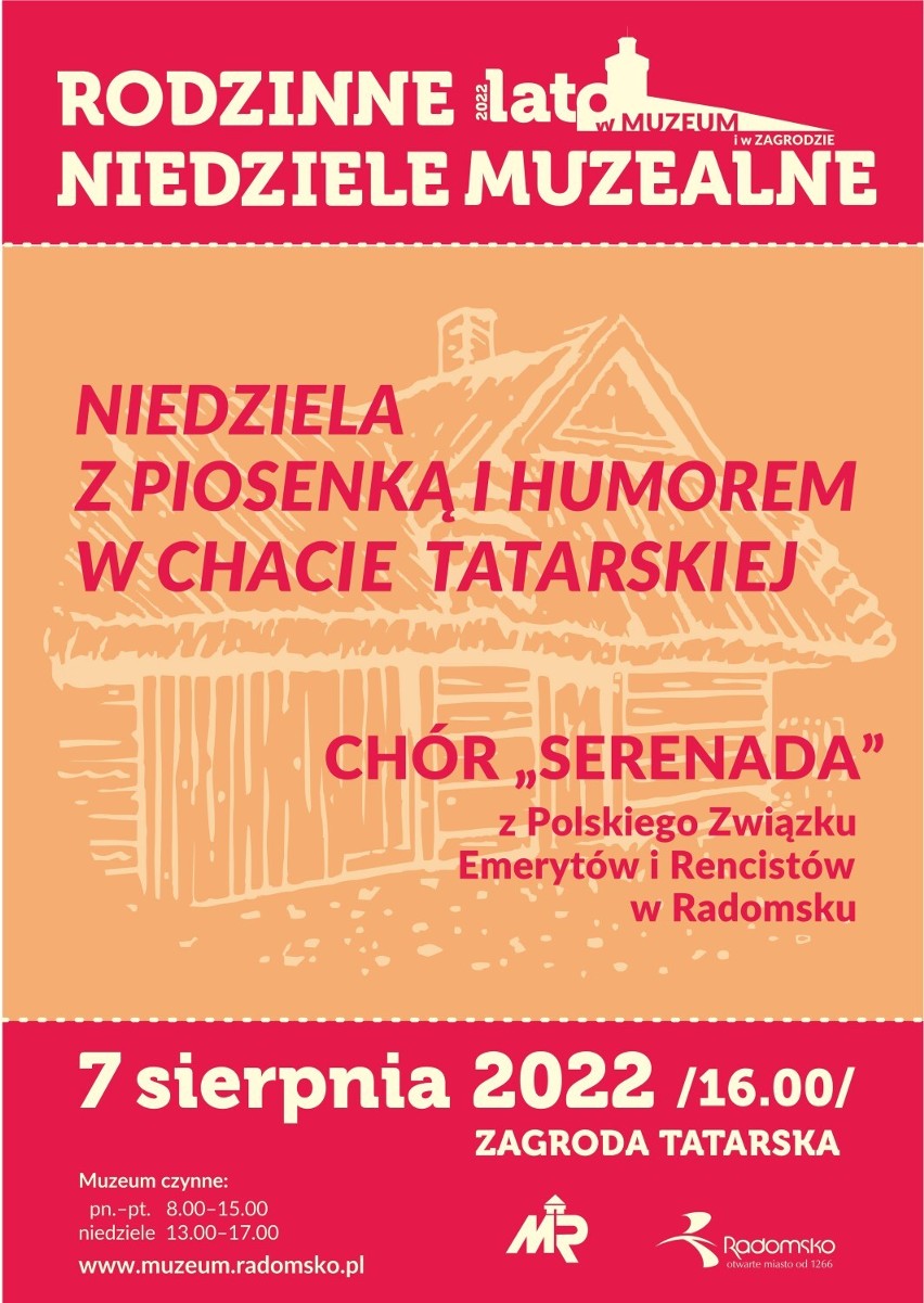 Koncert Chóru Serenada w zagrodzie tatarskiej w Radomsku