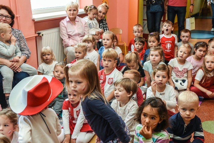 Taki gość nie zdarza się często! Maluchy z Przedszkola...