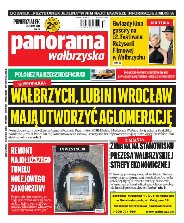 Panorama Wałbrzyska wydanie z 10 czerwca 2019 r.