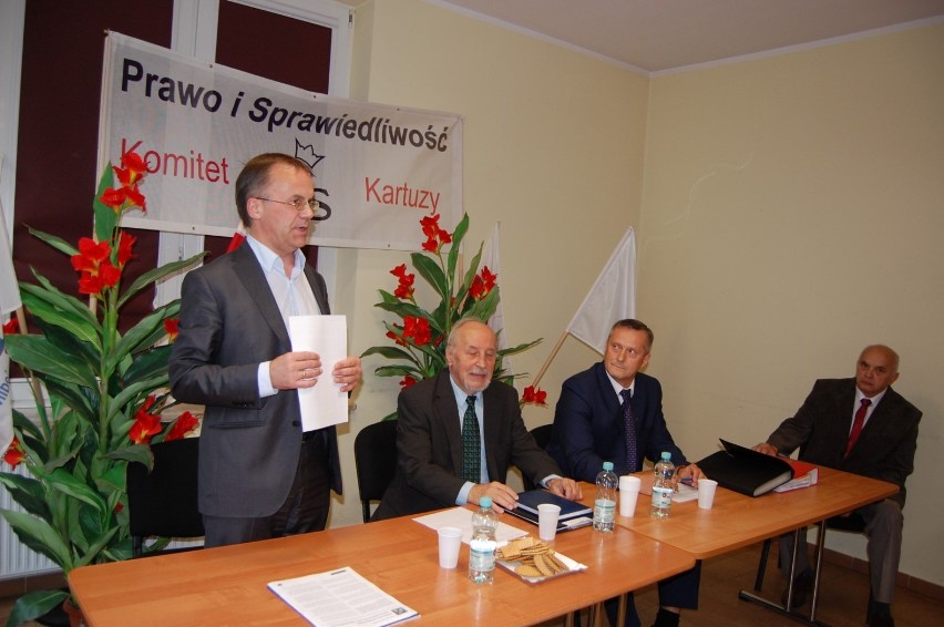 PiS zaprezentowało kandydata na burmistrza Kartuz i kandydatów do rady powiatu