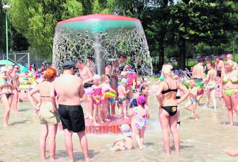 Uff, jak goraco. Słoneczne patrole na Kąpielisku Leśnym w Gliwicach i na Czechowicach