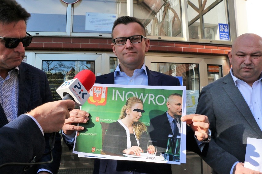 Brejzowicze opanowali Inowrocław - mówią radni opozycji i poseł Bartosz Kownacki [zdjęcia]