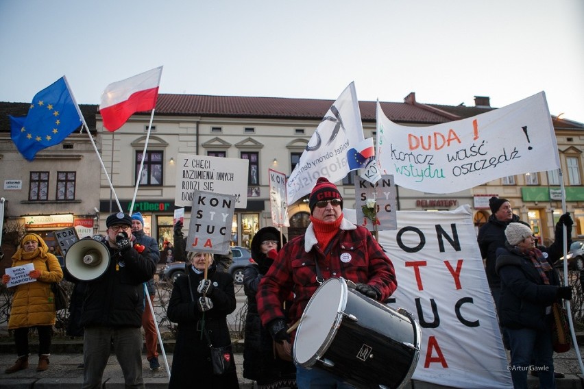 Prezydent Andrzej Duda odebrał tytuł honorowego obywatela Zakliczyna 