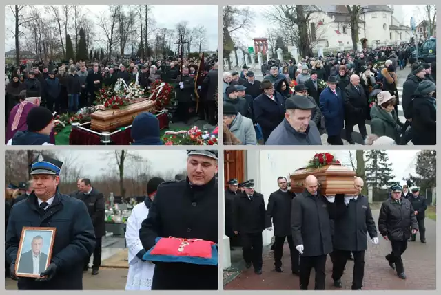 Tak było na pogrzebie Lecha Kuropatwińskiego w Kowalu, 27 grudnia 2022 roku.