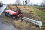 Tragiczny wypadek w Wabczu na drodze Stolno-Grudziądz