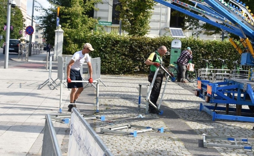 W Zielonej Górze odbywa się wielkie sprzątanie po trwającym...