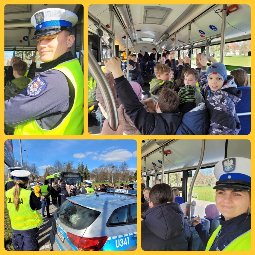 Bezpieczna podróż autobusem - projekt policji i WORD (ZDJĘCIA)