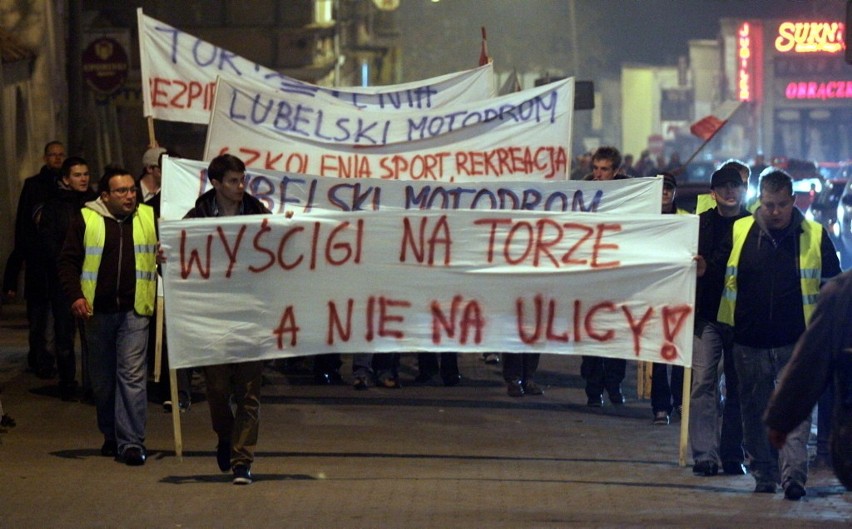 Akcja w obronie Toru Lublin (WIDEO, ZDJĘCIA)