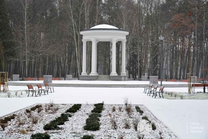 Tak wygląda Park Zielona w zimowej odsłonie [ZDJĘCIA]