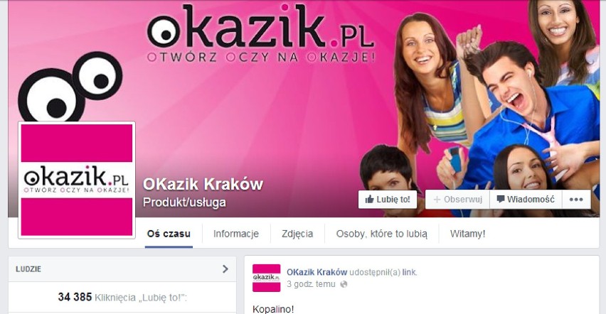 10. miejsce: OKazik Kraków (34 385)
