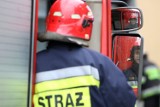 Pożar w Toruniu. Dwanaście osób zostało ewakuowanych, dwie osoby w szpitalu