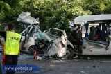 Groźny wypadek dwóch busów w gminie Spiczyn. Są zabici i ranni