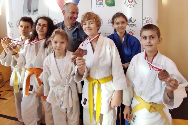 Reprezentanci Judo Zielińscy Kwidzyn wywieźli z olsztyńskiego memoriału 4 medale