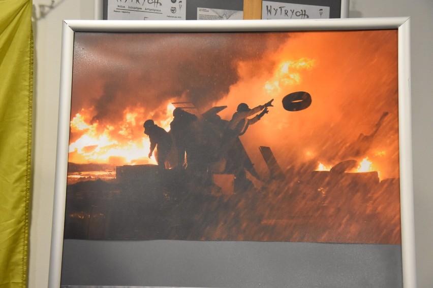 W Halo! Rybnik przypominano wydarzenia Euromajdanu na...