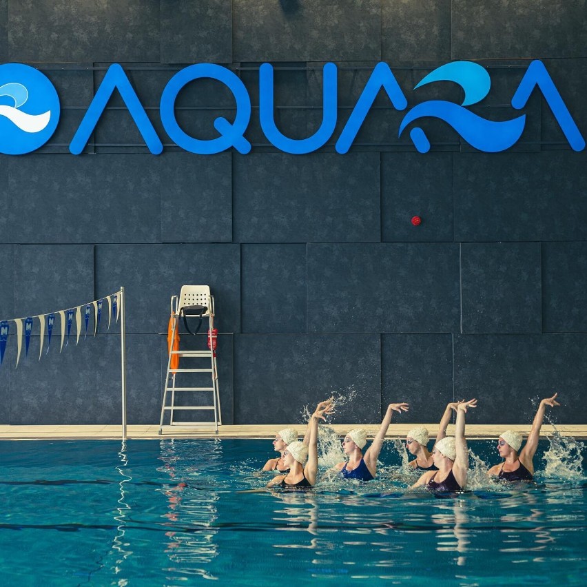 Zawodniczki z Synchro Show będa ćwiczyć w kompleksie basenów AQUARA w Radomsku
