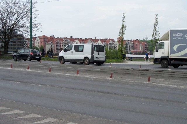 Nowe przejście będzie przy skrzyżowaniu ul. Panny Marii z Wyszyńskiego (widok od strony ul. Wieżowej).