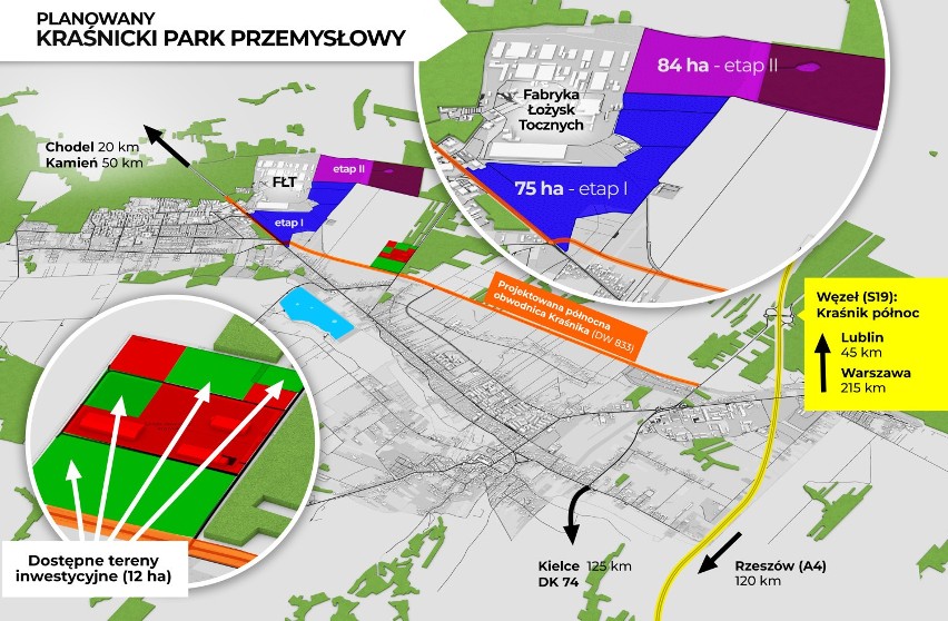 Władze miasta planują utworzenie Kraśnickiego Parku Przemysłowego. Trwa ustalanie lokalizacji