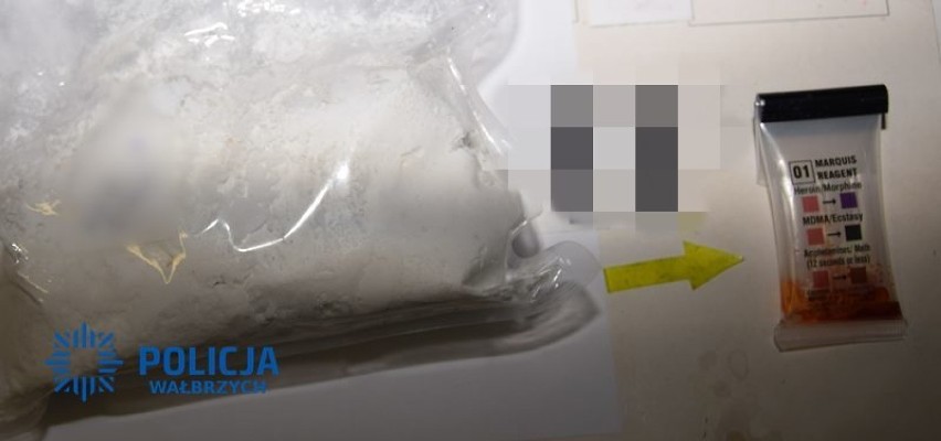 Narkotyki znalezione i zabezpieczone przez policjantów w...