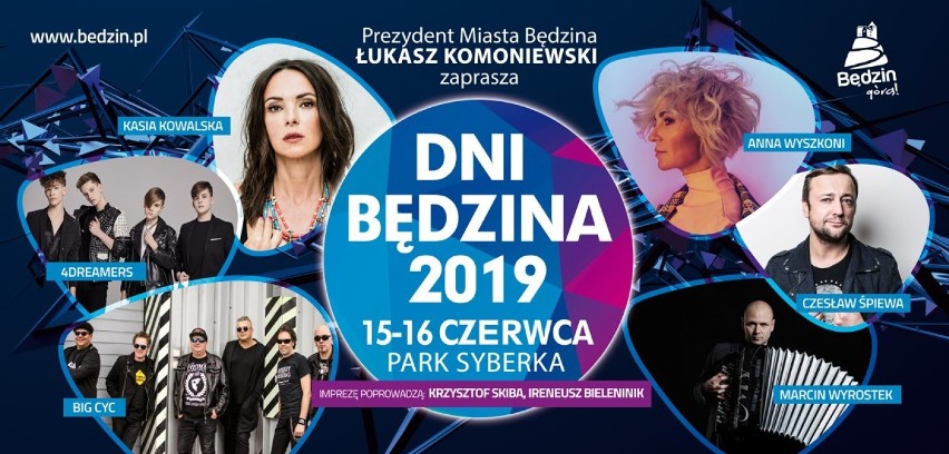 Dni Będzina 2019: w parku na Syberce wystąpią muzyczne...