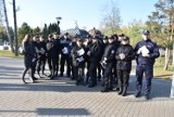 Września: Policja wraz z młodzieżą z Zespołu Szkół Technicznych i Ogólnokształcących przeprowadzili akcję prewencyjną: Nie daj się okraść 