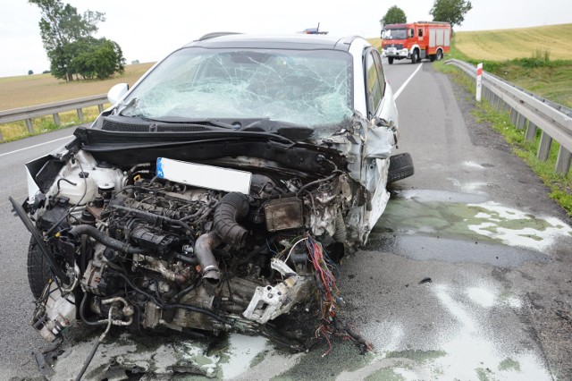 Kolizja W Srocku Na Dk91. Kia Sportage Zderzyła Się Z Trzema Tirami | Piotrków Trybunalski Nasze Miasto