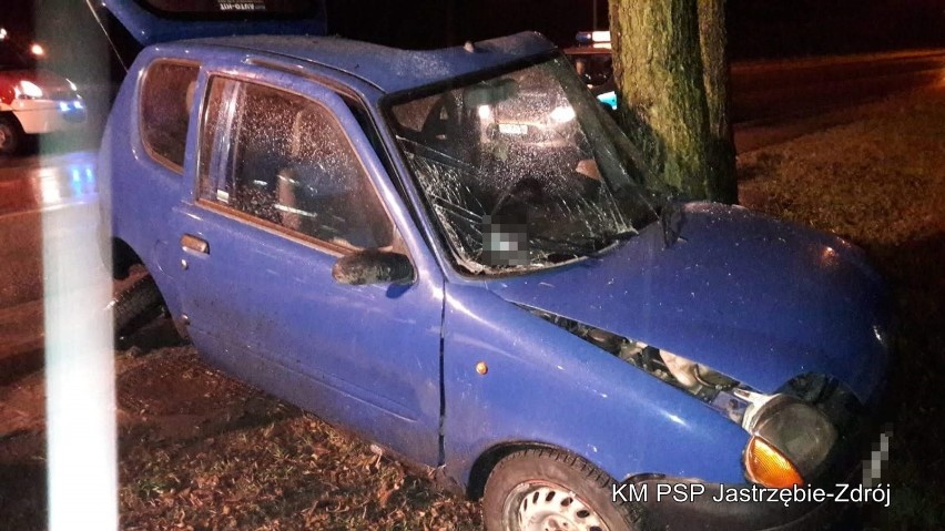 Wypadek w Jastrzębiu: w nocy 4 grudnia kobieta prowadząca...